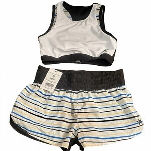 ALLSTAR REBEL ATHLETICS STRIPE SET SZ AXS
NWT
